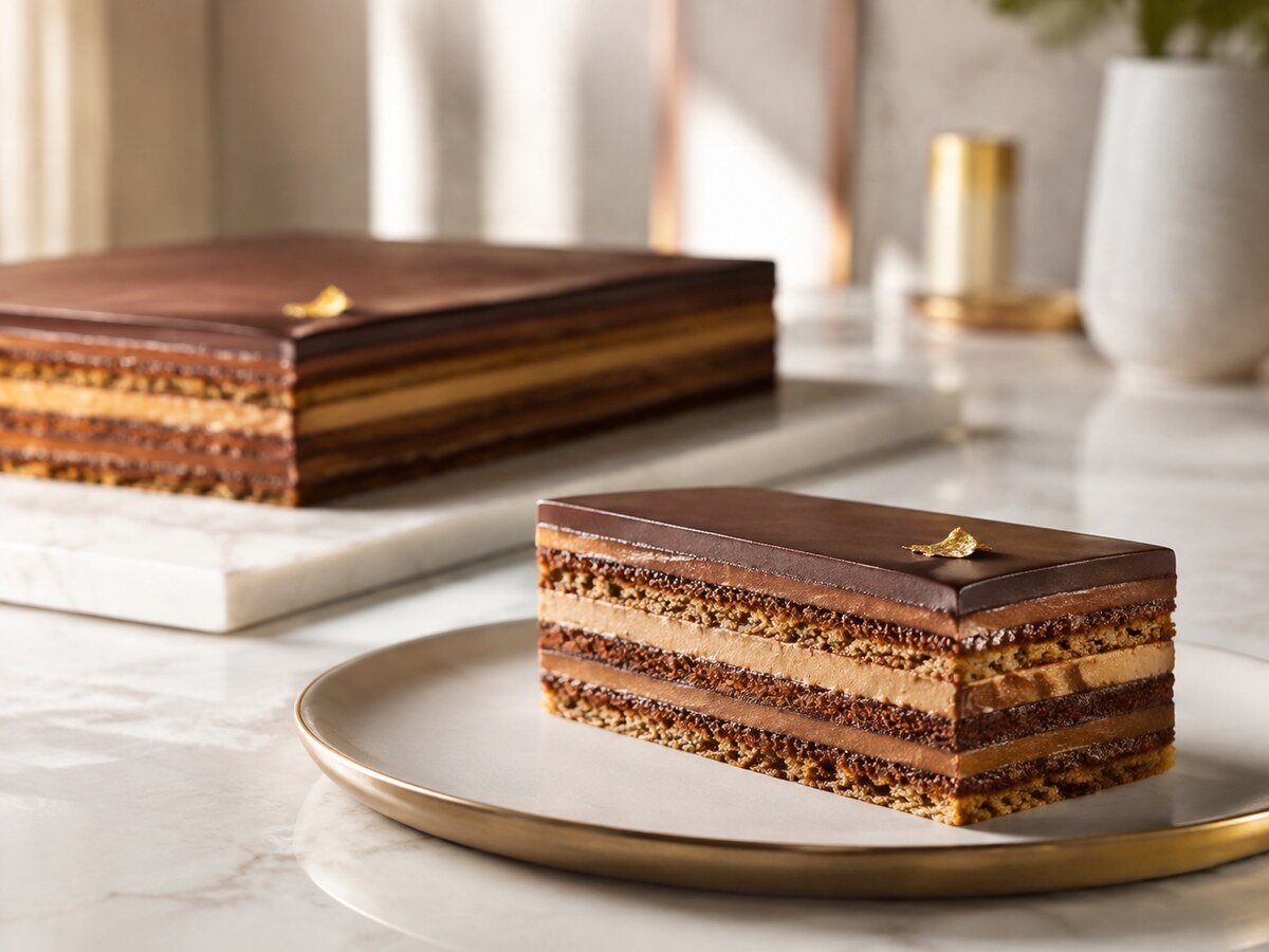 Opera cake from Dessert Cinema